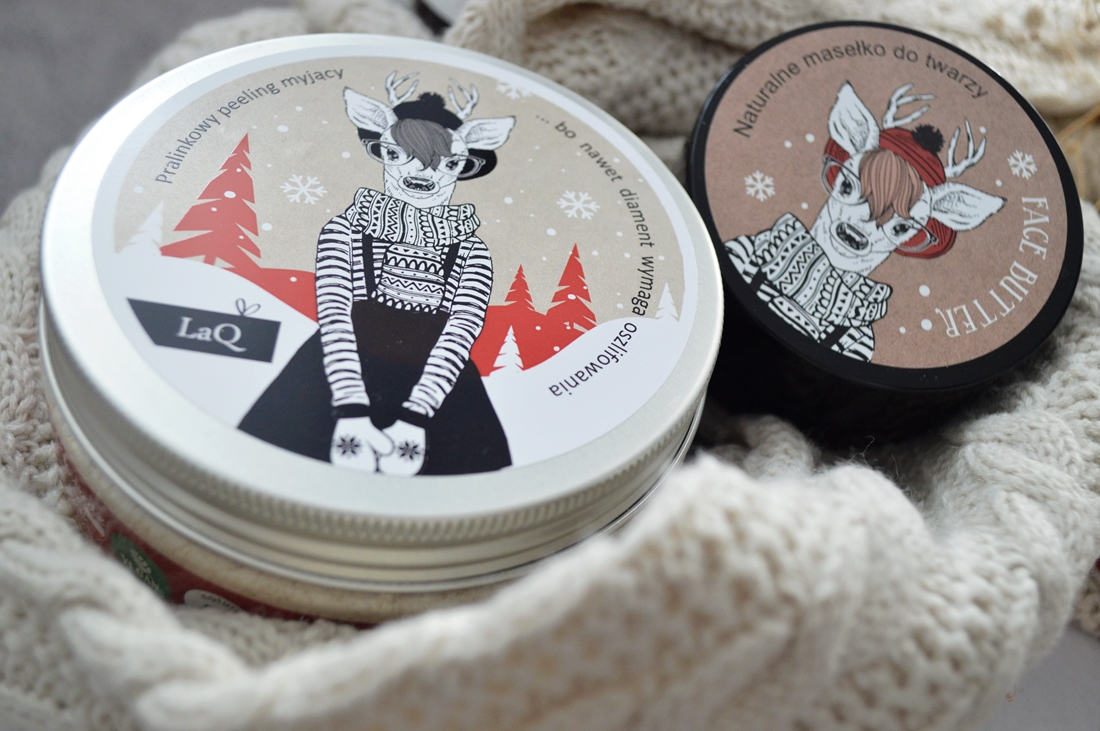 laq zestaw kosmetyków naturalnych na prezent